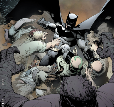 The New 52: Batman #1, Batman and Robin #1, Batman: Dark Knight #1, and Detective Comics #1