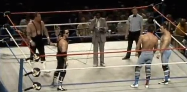 Hart Foundation vs. British Bulldogs (11/8/85)