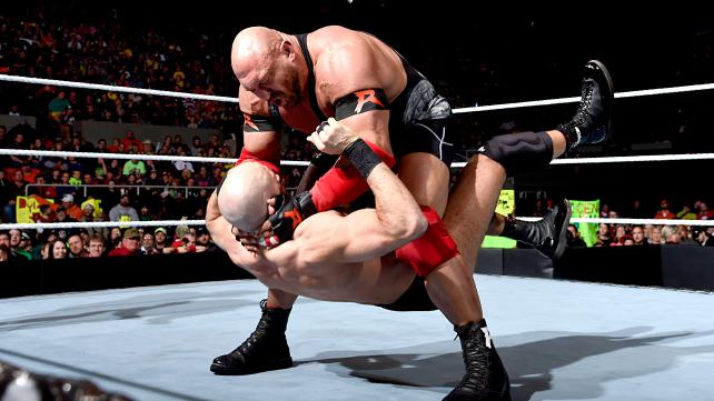 WWE Ryback vs Cesaro
