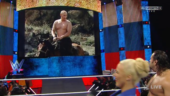 Rusev Lana Vladimir Putin topless