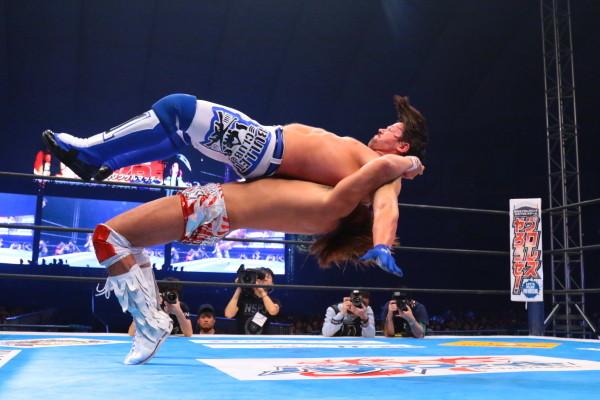 AJ Styles vs Tetsua Nito NJPW Wrestle Kingdom 9 01