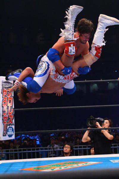 AJ Styles vs Tetsuya Naito NJPW Wrestle Kingdom 9 02