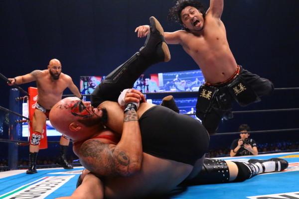 Bullet Club vs Meiyu Tag NJPW Wrestle Kingdom 9 02