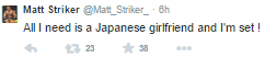 Matt Striker girlfriend