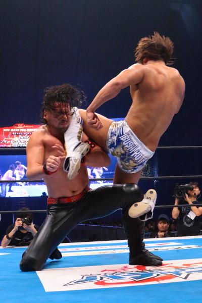 Shinsuke Nakamura vs Kota Ibushi NJPW WK 0 04