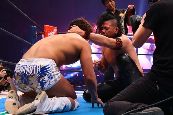 Shinsuke Nakamura vs Kota Ibushi NJPW WK9 05