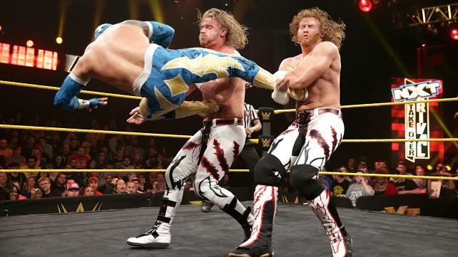 NXT Takeover Rival Team Thick Lucha Dragons