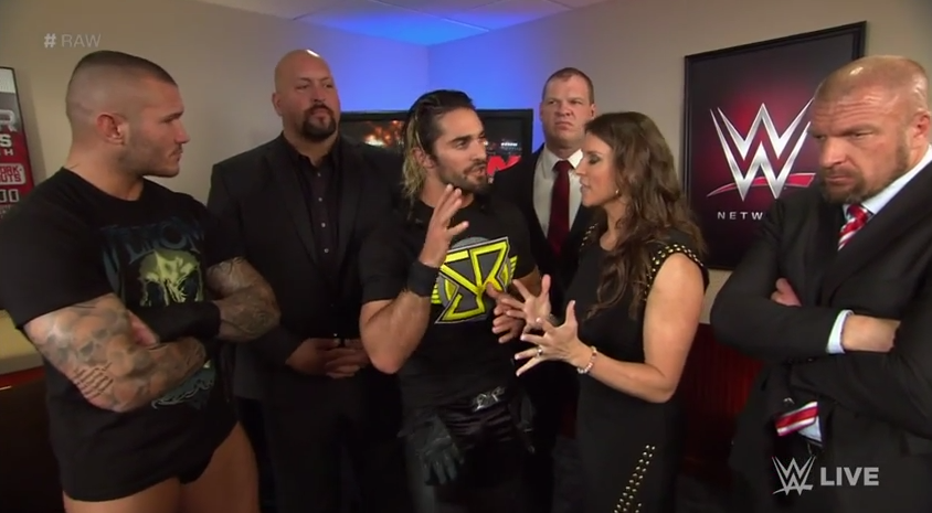 WWE Randy Orton Business Meeting