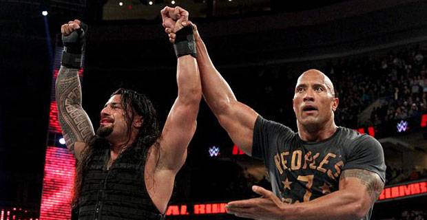 The Rock Roman Reigns